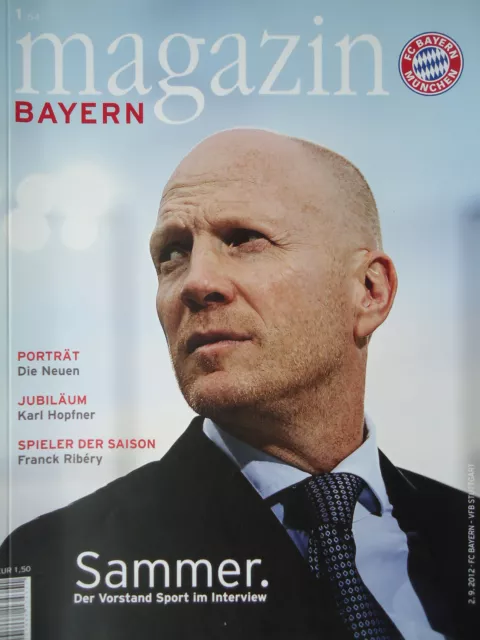 Programm 2012/13 FC Bayern München - VfB Stuttgart