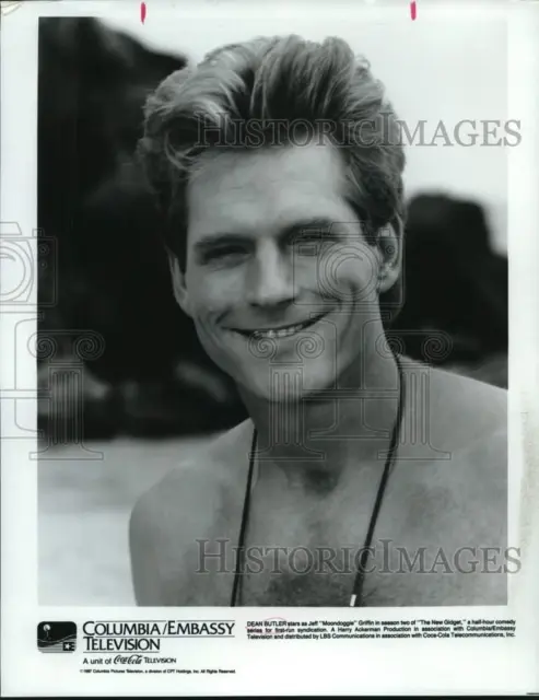 1987 Press Photo Actor Dean Butler stars in "The New Gidget" series - hcp24848