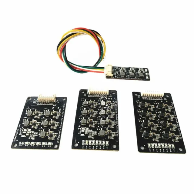  5A 3S 12V 12.6V Battery Active Equalizer BMS Balancer LFP  Lifepo4 Lithium Lipo Li-ion Battery Energy Transfer Board Active Balance  Equalization Module Capacitor Whole Group Balancer w/Silicone Cable :  Electronics