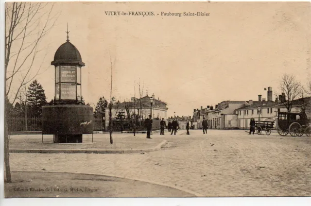 VITRY LE FRANCOIS - Marne - CPA 51 - Faubourg ST DIZIER - urinals