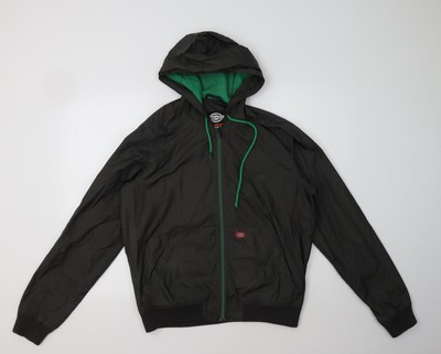 DICKIES BLACK HOODED Canvas Jacket 