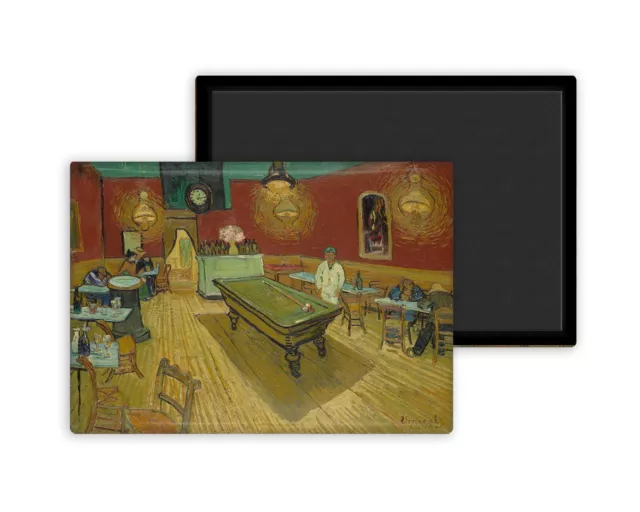 The Night Coffee - Van Gogh Vincent - Magnet Fridge 54x78mm