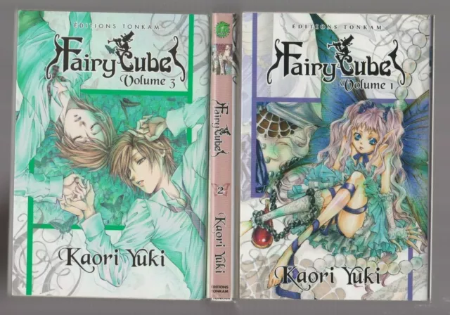 FAIRY CUBES tomes 1 à 3  Kaori Yuki SERIE COMPLETE manga shojo en français