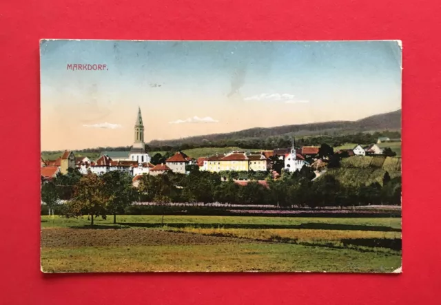 AK MARKDORF am Bodensee 1917 Ortsansicht mit Kirche  ( 54550