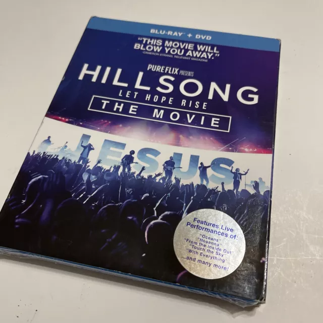 Hillsong: Let Hope Rise - The Movie 2016 (Blu-Ray/DVD + Digital) *Sealed*