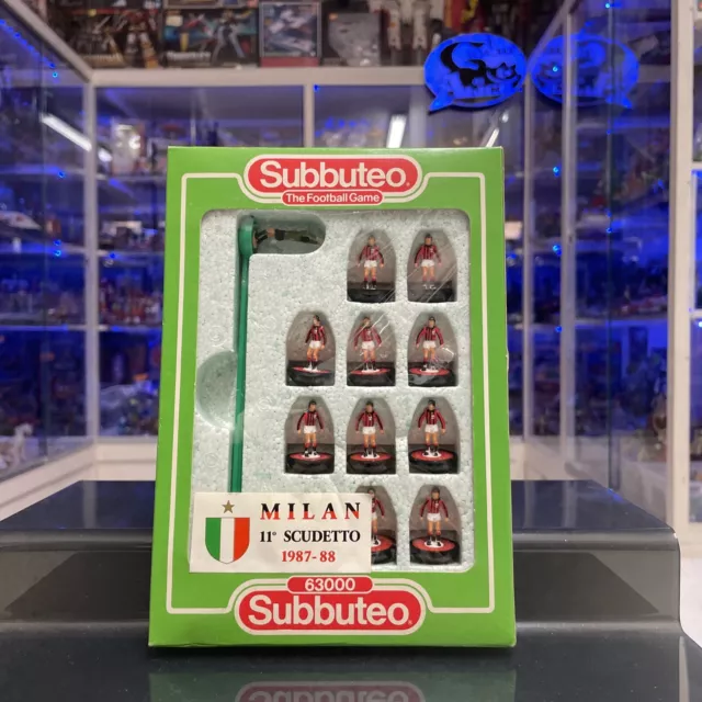 Subbuteo 63000 Team Ref. 57 MILAN 1987 / 88 Campione d'Italia