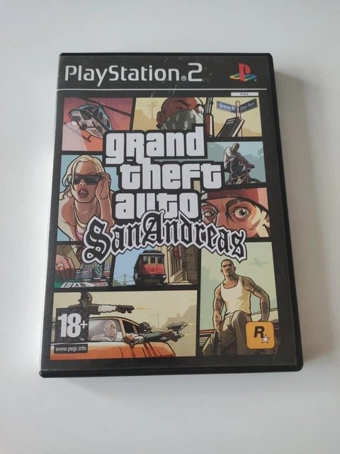 GRAND THEFT AUTO San Andreas - GTA / Playstation 2 / PS2 / PAL / FR ...