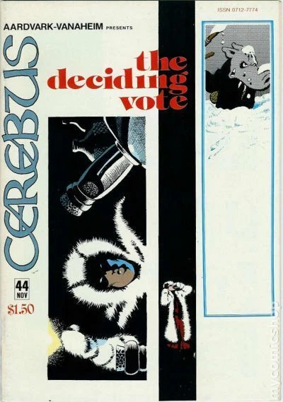 Cerebus #44 VG 1982 Stock Image Low Grade