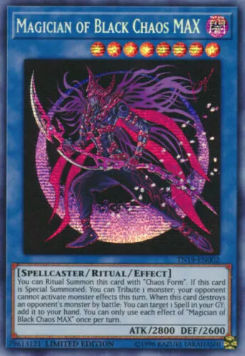 *** Magician Of Black Chaos Max *** Prismatic Tn19-En002 Yugioh!