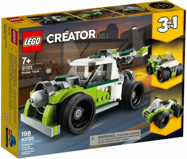 Lego Creator 3 in 1 Rocket Truck 31103 NEW