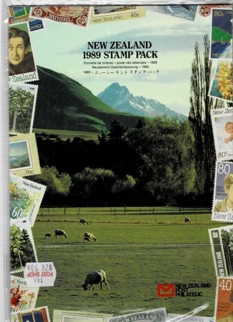 Jahrbuch New Zealand 1989  - Stamp pack