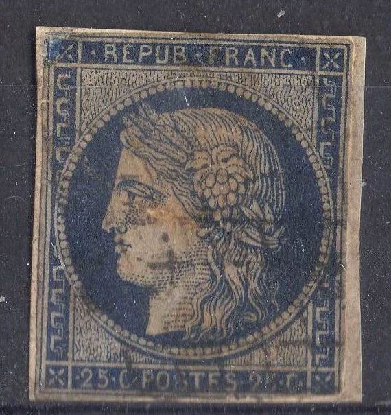 FRANCE ! TIMBRE ancien CERES de 1870 n°38a Annulation Losange EUR 9,99