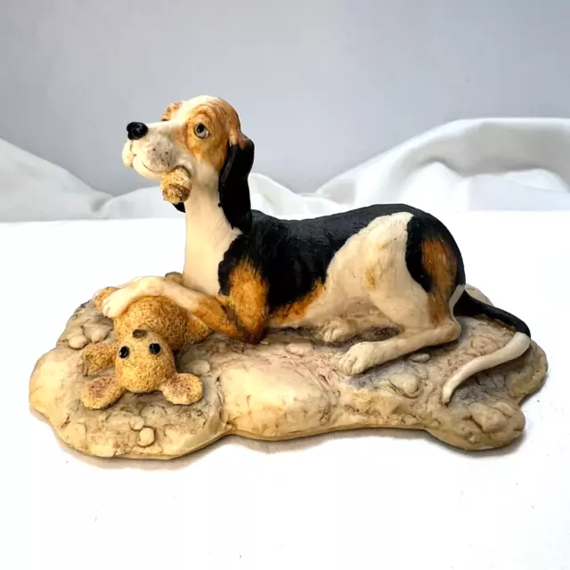 SCHMID BORDER FINE ARTS  Lowell Davis 1984 figurine 225-264 OZARK BELLE dog