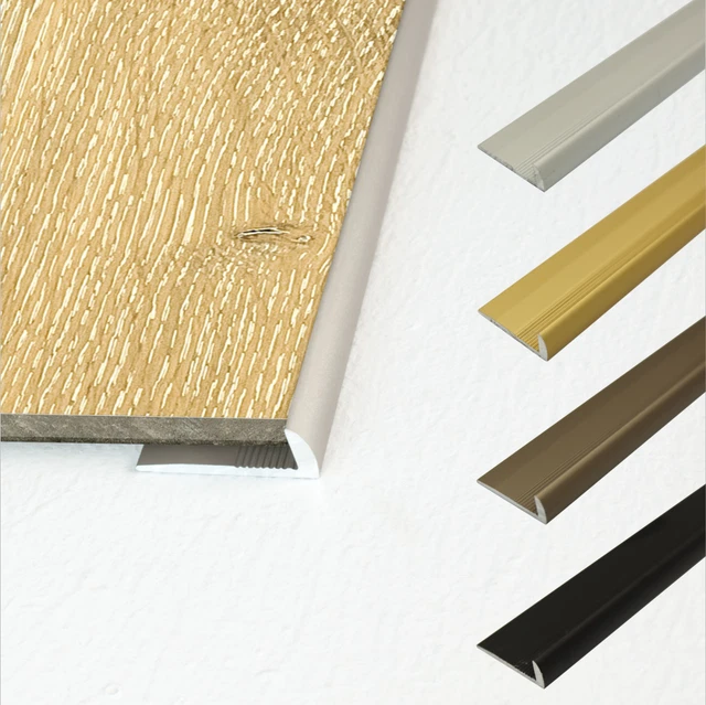 LUXURY CLICK VINYL Flooring Edge Profile Trim Threshold Door Floor Bar