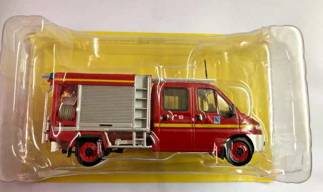 Miniature Norev 1/43 – Citroën Jumper Hdi VSAV Pompiers (occasion, Défaut Peinture)
