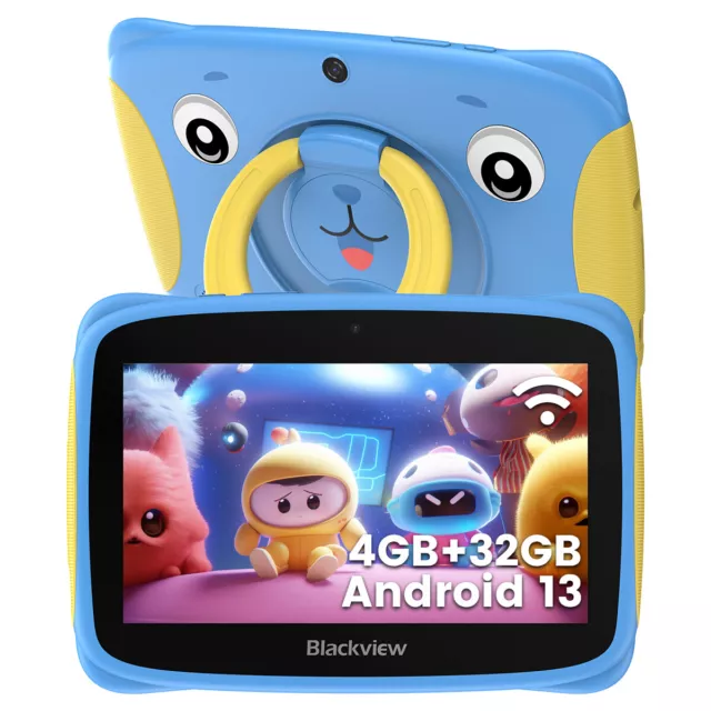 BLACKVIEW Tab 50 Kids Tablette Enfant 8 HD 6Go+64Go-SD 1To