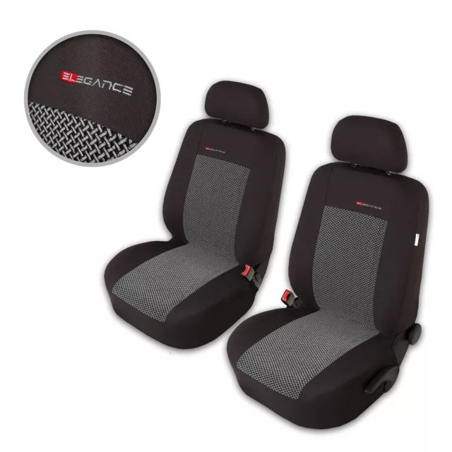 Sitzbezüge Sitzbezug Schonbezüge für Fiat Doblo Vordersitze Elegance P2