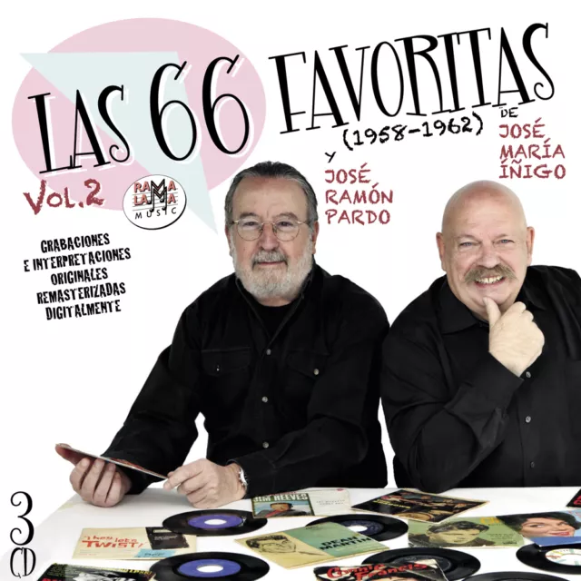 Las 66 Favoritas De Jose Maria Iñigo Y Jose Ramon Pardo Vol.2 1958-1962-3Cd