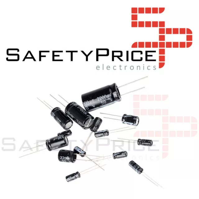 10x CONDENSADOR ELECTROLITICO 0.47uF 50v 105º C - ELECTROLYTIC CAPACITOR