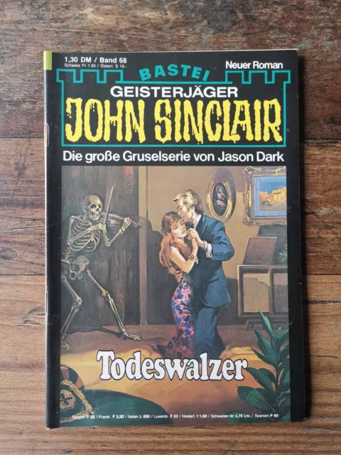 John Sinclair 1. Auflage Band 68 Todeswalzer Top Zustand