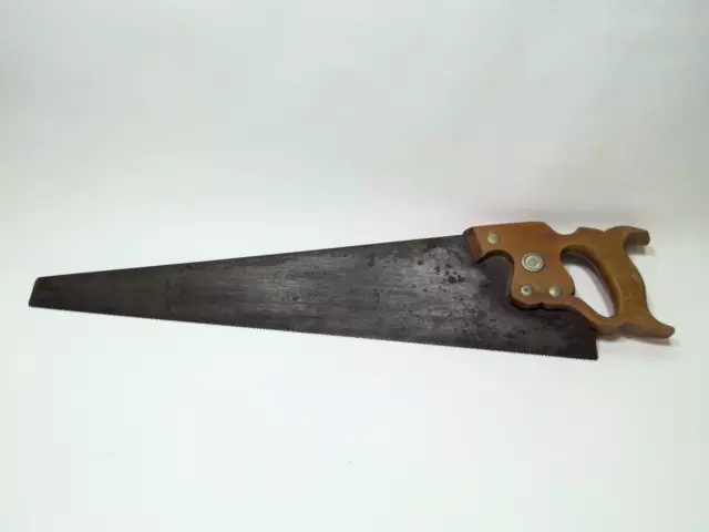 VINTAGE Old HENRY DISSTON & SONS WOOD CUTTING HAND SAW Wall Hanger décor VINTAGE Old HENRY DISSTON & SONS WOOD CUTTING HAND SAW Wall Hanger décor