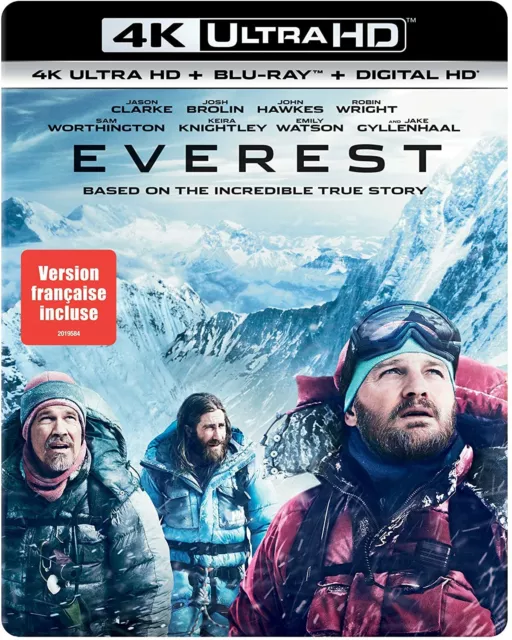 Everest [4K Ultra HD] [Blu-ray] (Bilingual)