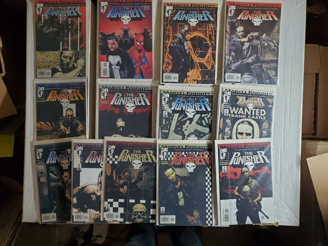 Marvel Knights The Punisher issues 1 2 3 4 5 6 7 8 9 10 12 13 comic lot VF/NM