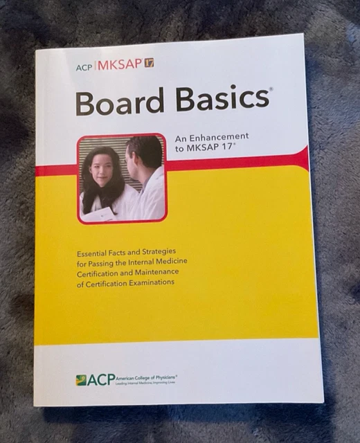 ACP MKSAP 19 Board Basics – Brand New – Internal Medicine Exam