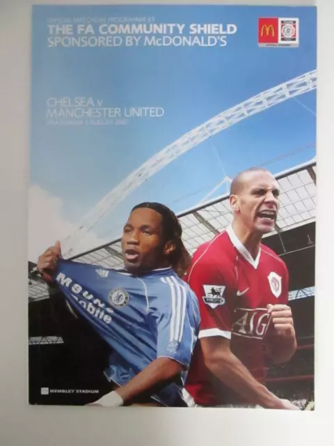 Chelsea v Manchester United - Charity Shield - @ Wembley - 5th August 2007