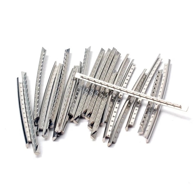 24 pz/set Chitarra Acciaio Inox Filo Fret 24 Tasti Tasti Tasti Tastiera 2,7 mm for3536