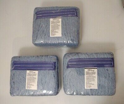 Lot of 3 Kleen Handler, Bison Life HeavyDuty Replacement Commercial Mop Head New