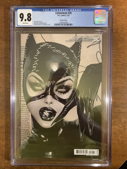 🐈‍⬛Catwoman #50 - CGC 9.8 - Sozomaika Variant Cover - DC - 2023 - KEY