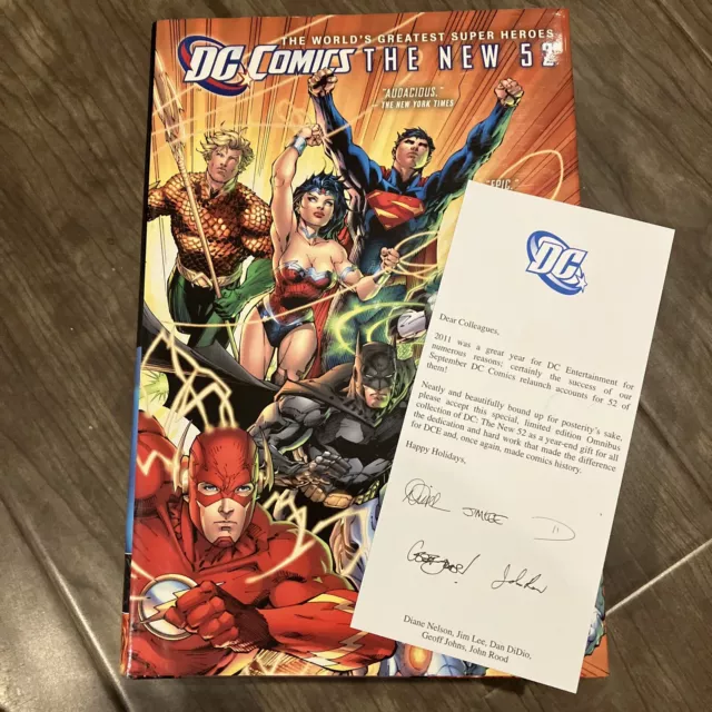 DC Comics: The New 52 Omnibus Exclusive Employee Only Version - Jim Lee Artwork