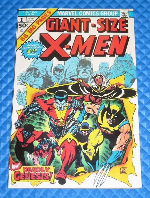 Giant-Size X-Men #1 Original Recovered Marvel Comic 1st New Team Vol.1 (1975)