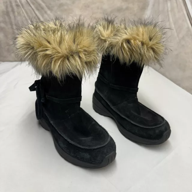 SOREL BOOTS WOMENS Size 9.5 Winter Northern Lite Tall NL1431-011 Black ...