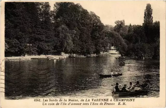 CPA AK Les Bords de la Marne de La VARENNE a CHAMPIGNY (672078)