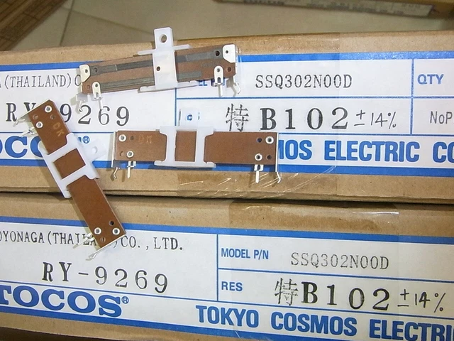 2 X SSQ302N00D Tocos 1K Trimmer B102 102 14%