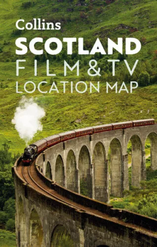 Collins Scotland Film and TV locations Pocket Map by Collins Maps