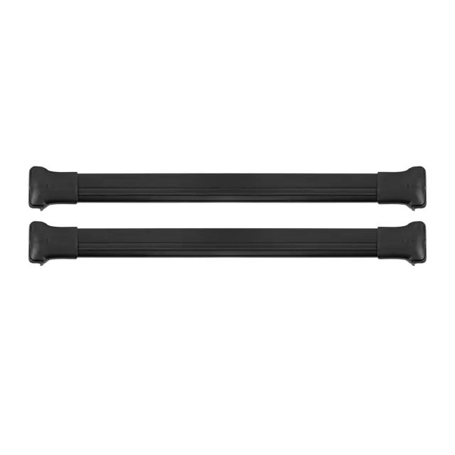 Barres de toit transversales pour VW Touareg 2002-2010 Noir Aluminium