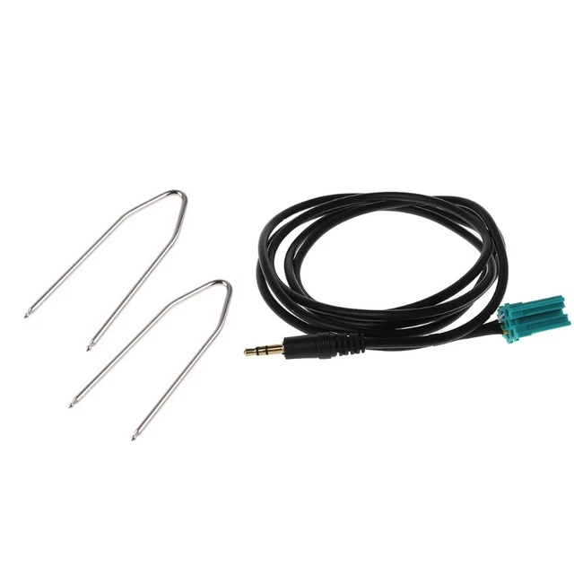 Aux Input Adapter Interface Cable Lead Car Radio for  Mp3 3.5mm Jack for Ren