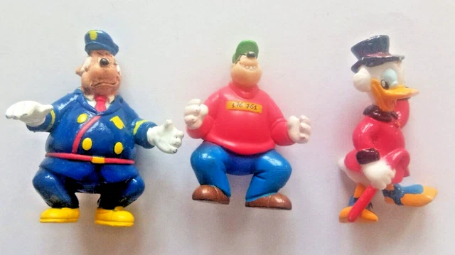 SCROOGE McDUCK  A BEAGLE BOY AND POLICE CAPTAIN O'HARA , DISNEY ALL TOGETHER