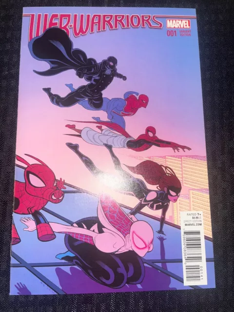 Web Warriors #1 (2015, Marvel) Tony Moore 1:25 Incentive Variant Spider-Verse!