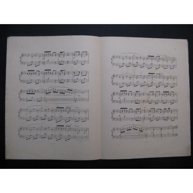 DELIBES Léo Romance Hongroise Piano ca1896 4
