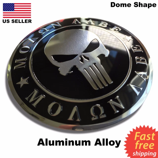 MOLON LABE 2A Skull 2nd Amendment Come And Take Them Car Truck | Etsy - Foto 8