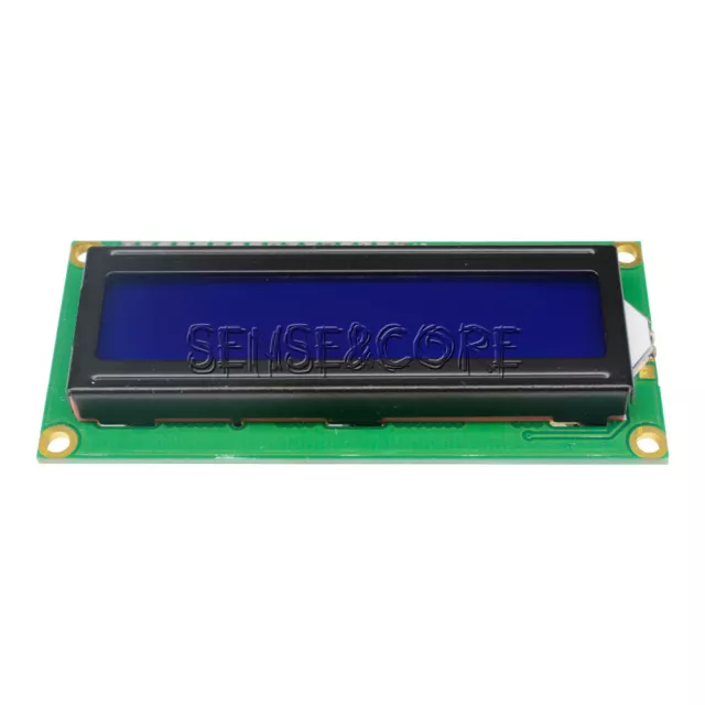 Interface IIC/I2C1602 2004 caractère module LCD écran bleu jaune 3