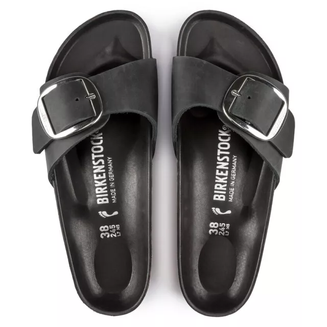 NWOB - Birkenstock Madrid Big Buckle Oiled Leather - Size 37