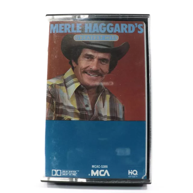 MERLE HAGGARD'S GREATEST Hits (Cassette Tape, 1982, MCA) MCAC-5386 Play ...