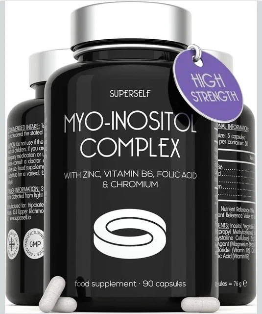 MYO-INOSITOL COMPLEX - PCOS Supplement & Hormone Balance for Women ...