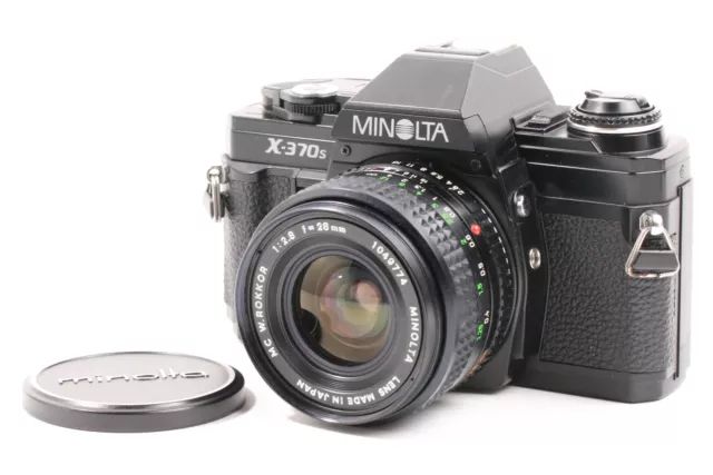 MINOLTA X-370S Black 35mm Film SLR JAPAN Y22001