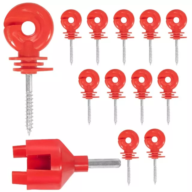 Convenient Screw In Electric Fence Insulators for Extended Wire Lifespan